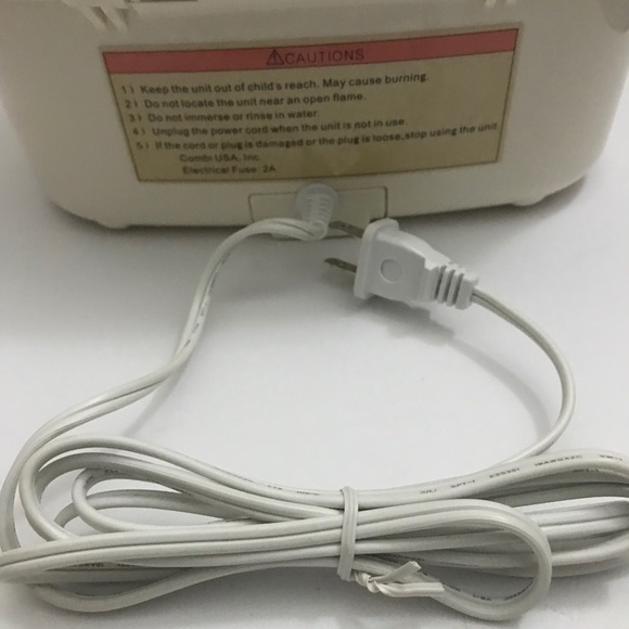 Combi Wipe Warmer NWB One Size Light Cream Color - Picture 6 of 12